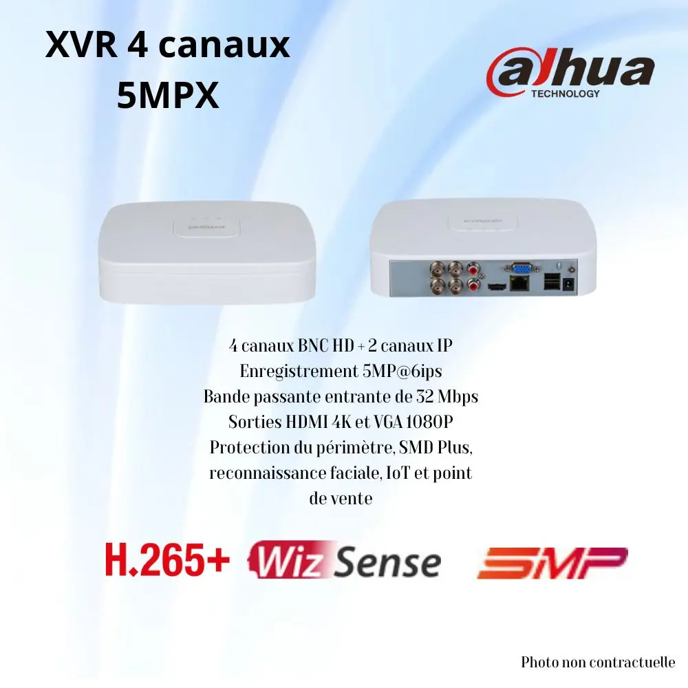 Kit 4 caméras HD 5MPX POC Fonction AI(2).webp