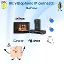 Kit visiophone IP Dahua - Portier vidéo connecté PoE avec écran 7"