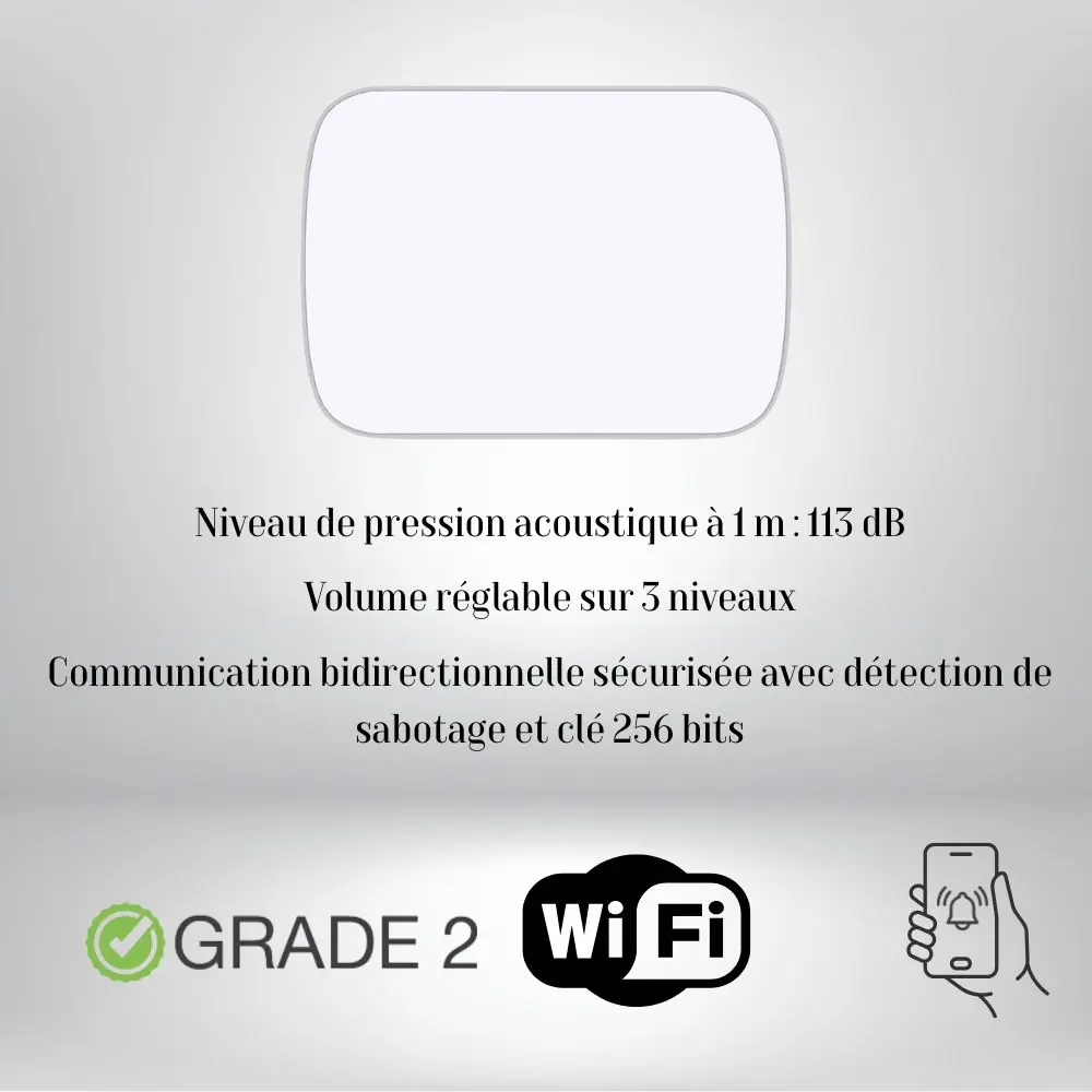 Sirène extérieure radio U-Prox 