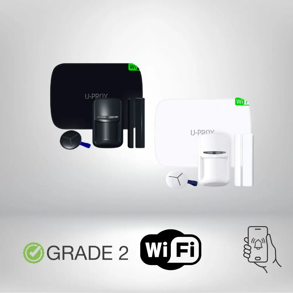 Kit d'alarme radio, sans fils, U-Prox WiFi 