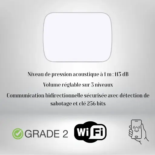 [AUP-SIRE-031] Sirène extérieure radio U-Prox 