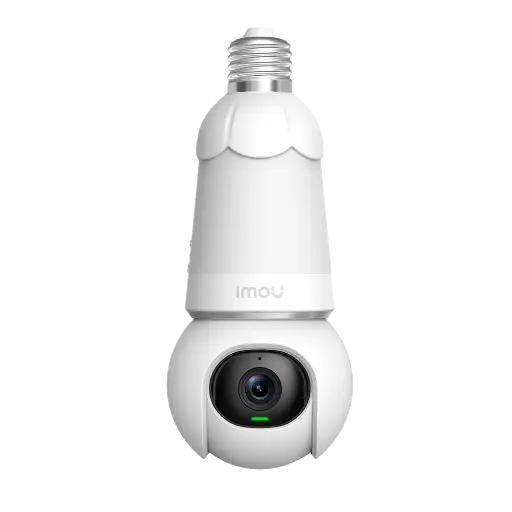 Caméra ampoule E27 Wifi Imou 3 Mpx, vision nocturne couleur / dissuasion flash, objectif 2,8 mm / IR 25 m